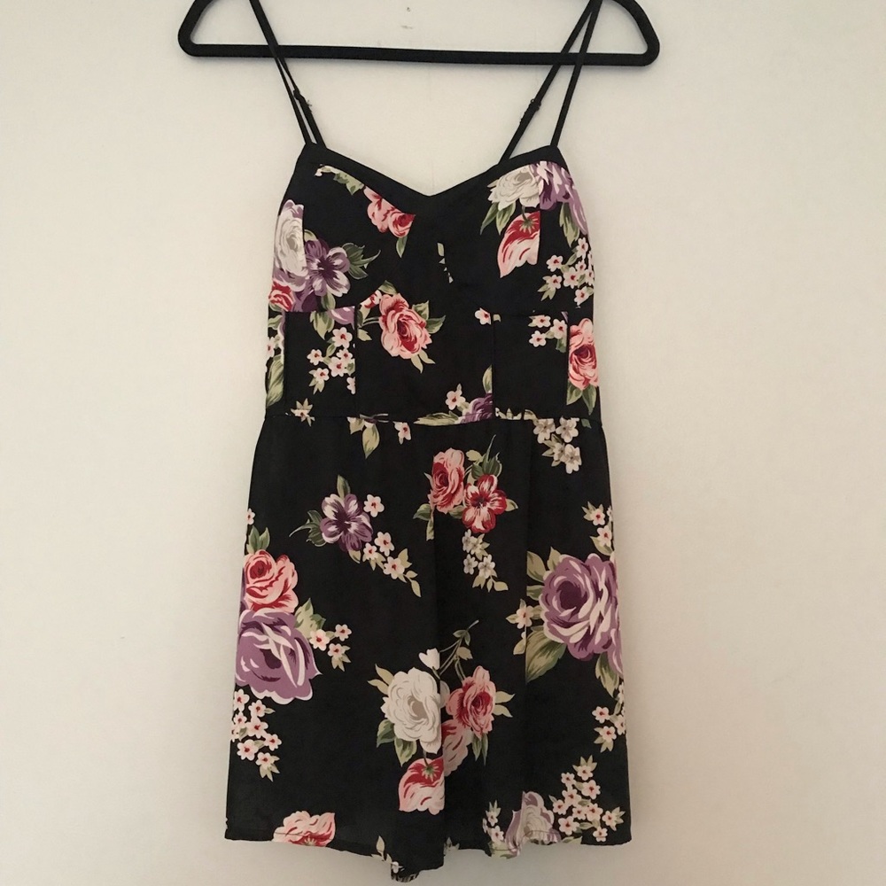 Xhilaration Floral Romper